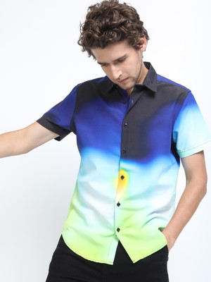 KETCH Men Printed Casual Multicolor Shirt