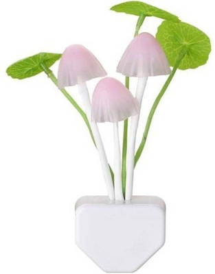 Trimoto RRE Mushroom Lamp Magic 3D LED Night Lamp with Plug Smart Sensor Night Lamp(15 cm, Multicolor)