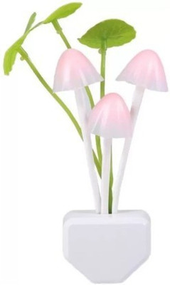 Trimoto PLM Mushroom Lamp Magic 3D LED Night Lamp with Plug Smart Sensor Night Lamp(15 cm, Multicolor)