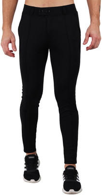 imtraders Solid Men Black Track Pants