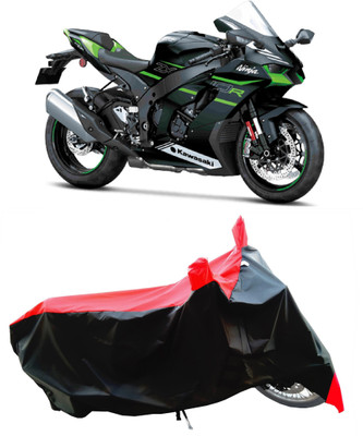 Wegather Two Wheeler Cover for Kawasaki(Ninja ZX-10R BS6, Red)