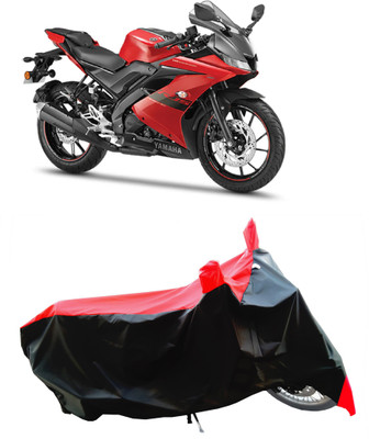 Wegather Two Wheeler Cover for Yamaha(YZF-R15 V3 New BS6, Red)