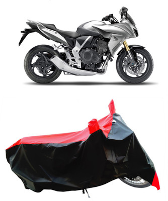 Wegather Two Wheeler Cover for Honda(CBF 1000, Red)