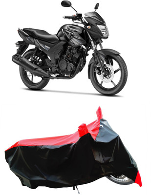 Wegather Two Wheeler Cover for Yamaha(SZ-RR V2 BS6, Red)