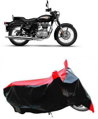 Wegather Two Wheeler Cover for Royal Enfield(350, Red)