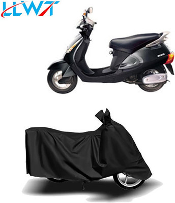 KPIND Waterproof Two Wheeler Cover for Kinetic(Nova EX, Black)