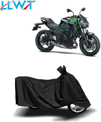 KPIND Waterproof Two Wheeler Cover for Kawasaki(Z650, Black)