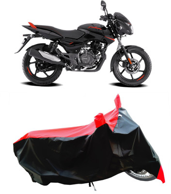 Wegather Two Wheeler Cover for Bajaj(Pulsar 125, Red)