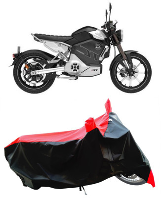 Wegather Two Wheeler Cover for Revolt(RV Cafe Racer BS6, Red)
