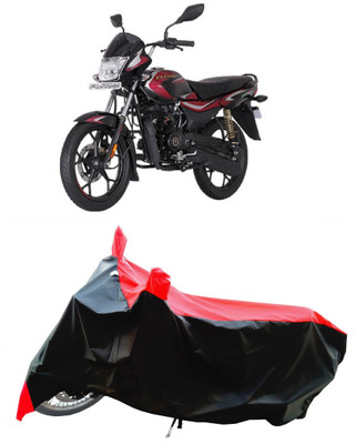 Wegather Two Wheeler Cover for Bajaj(Platina 110 H-Gear BS6, Red)
