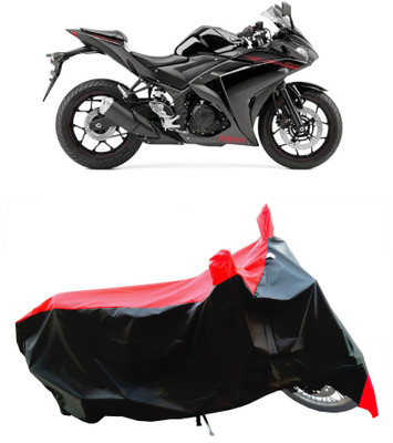 Wegather Two Wheeler Cover for Yamaha(YZF R25, Red)