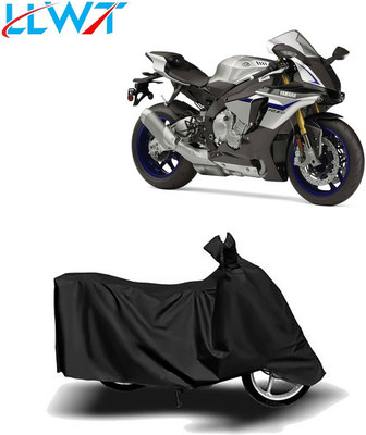 KPIND Waterproof Two Wheeler Cover for Yamaha(YZF R1M, Black)