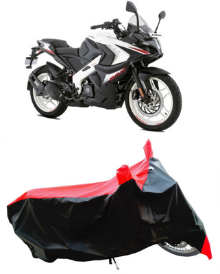 Wegather Two Wheeler Cover for Bajaj(Pulsar RS200 BS6, Red)