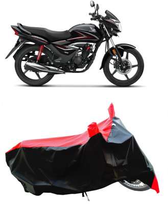 Wegather Two Wheeler Cover for Honda(CB Shine, Red)