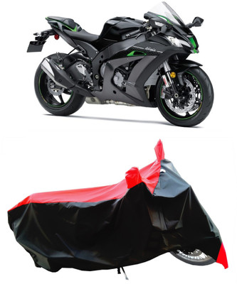 Wegather Two Wheeler Cover for Kawasaki(Ninja ZX-10R SE BS6, Red)