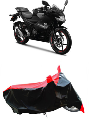 Wegather Two Wheeler Cover for Suzuki(Gixxer SF 150, Red)