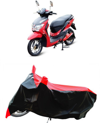 Wegather Two Wheeler Cover for Hero Electric(Electric Dash BS6, Red)