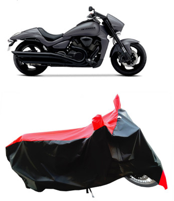 Wegather Two Wheeler Cover for Kinetic(Boss, Red)