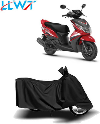 KPIND Waterproof Two Wheeler Cover for Yamaha(Ray Z, Black)