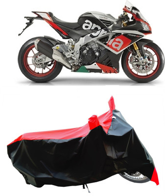 Wegather Two Wheeler Cover for Aprilia(RSV4, Red)
