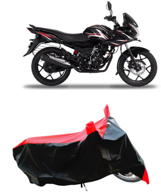 Wegather Two Wheeler Cover for Bajaj(Discover 150 f, Red)