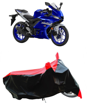 Wegather Two Wheeler Cover for Yamaha(YZF R3 BS6, Red)