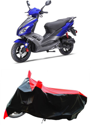Wegather Two Wheeler Cover for Bajaj(V 150, Red)