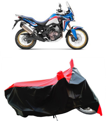 Wegather Two Wheeler Cover for Honda(CRF1000L Africa Twin BS6, Red)
