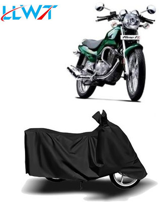 KPIND Waterproof Two Wheeler Cover for TVS(Fiero FX, Black)