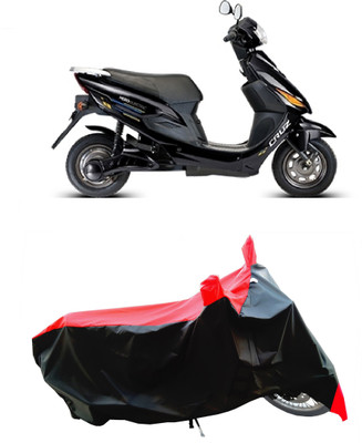 Wegather Two Wheeler Cover for Hero Electric(Electric Cruz, Red)