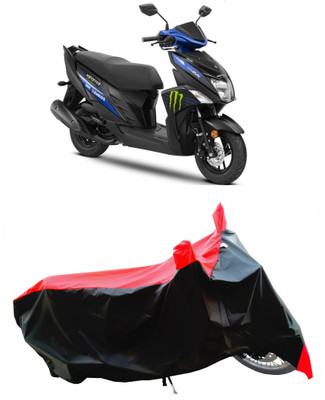 Wegather Two Wheeler Cover for Yamaha(Ray ZR BS6, Red)