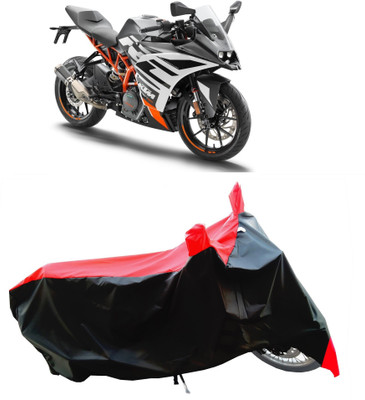 Wegather Two Wheeler Cover for KTM(RC 390 BS6, Red)