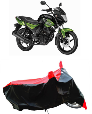 Wegather Two Wheeler Cover for Yamaha(SZ RR V2.0 BS6, Red)