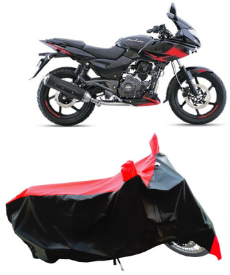 Wegather Two Wheeler Cover for Bajaj(Pulsar 220F, Red)