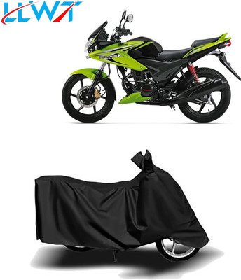 KPIND Waterproof Two Wheeler Cover for Honda(CBF Stunner, Black)