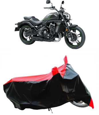 Wegather Two Wheeler Cover for Kawasaki(Vulcan S, Red)