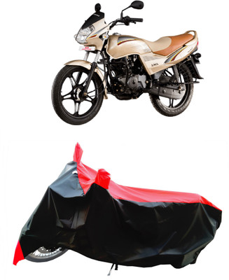 Wegather Two Wheeler Cover for LML(Freedom LS, Red)