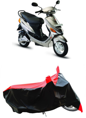 Wegather Two Wheeler Cover for Hero Electric(Electric E-Sprint, Red)