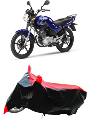Wegather Two Wheeler Cover for Yamaha(YBR 125, Red)