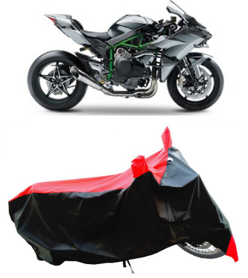 Wegather Two Wheeler Cover for Kawasaki(Ninja H2, Red)