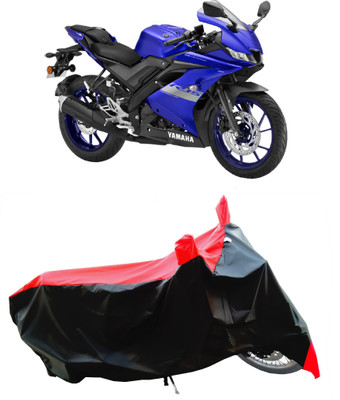 Wegather Two Wheeler Cover for Yamaha(R15 V3, Red)