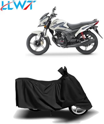 KPIND Waterproof Two Wheeler Cover for Honda(CB Shine SP, Black)