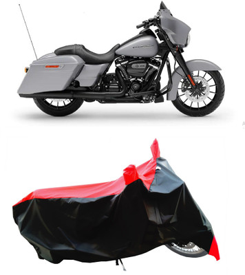 Wegather Two Wheeler Cover for Harley Davidson(Street Glide Special, Red)