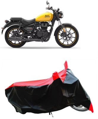 Wegather Two Wheeler Cover for Royal Enfield(Meteor BS6, Red)