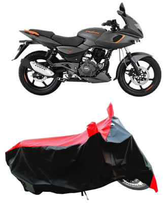 Wegather Two Wheeler Cover for Bajaj(Pulsar 180F BS6, Red)