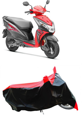 Wegather Two Wheeler Cover for Honda(Dio, Red)