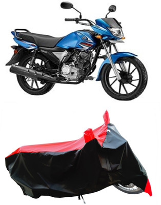Wegather Two Wheeler Cover for Yamaha(Saluto RX, Red)