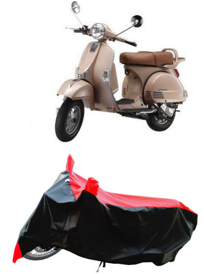 Wegather Two Wheeler Cover for LML(Star Euro 150, Red)