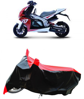 Wegather Two Wheeler Cover for TVS(Creon BS6, Red)