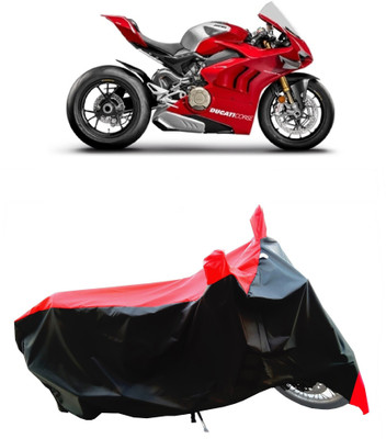 Wegather Two Wheeler Cover for Ducati(Panigale, Red)